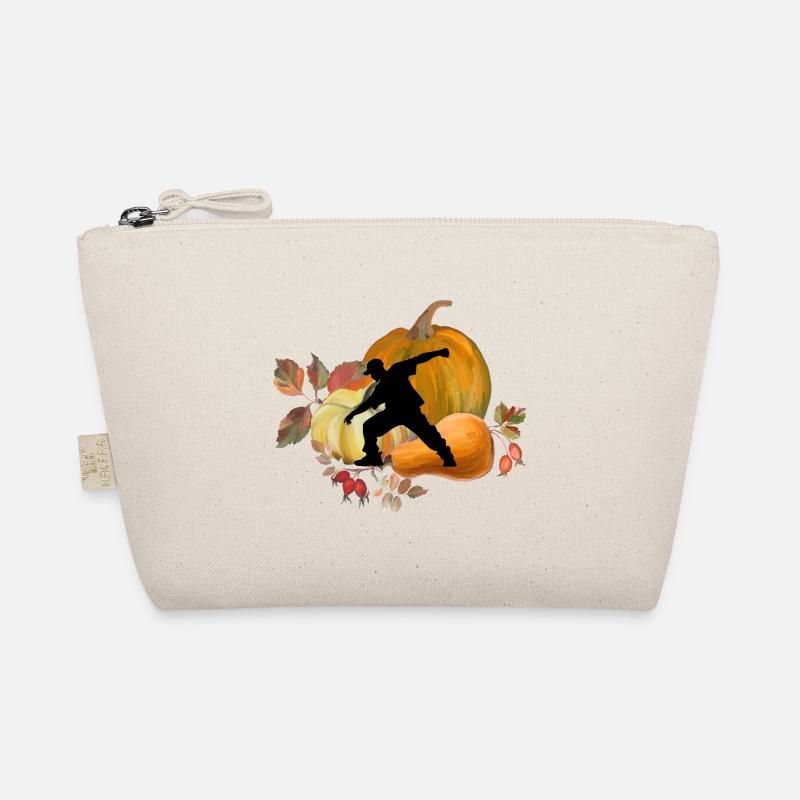 Danseuse dynamique en automne Citrouille Scène Art Trousse biologique