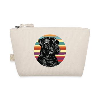 Chien cool avec des lunettes de soleil - Trousse biologique - nature - Devant