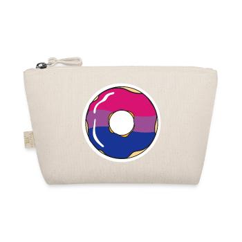 Bisexual Donot Doughnut Bi LGBTQ Queer Pride LGBT - Organic Pouch - nature - Front