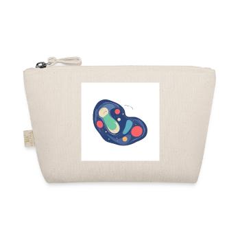 Motif abstrait Cosmos en bleu - Trousse biologique - nature - Devant
