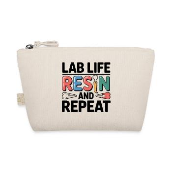 Lab Life Resin and Repeat  - Organic Pouch - nature - Front