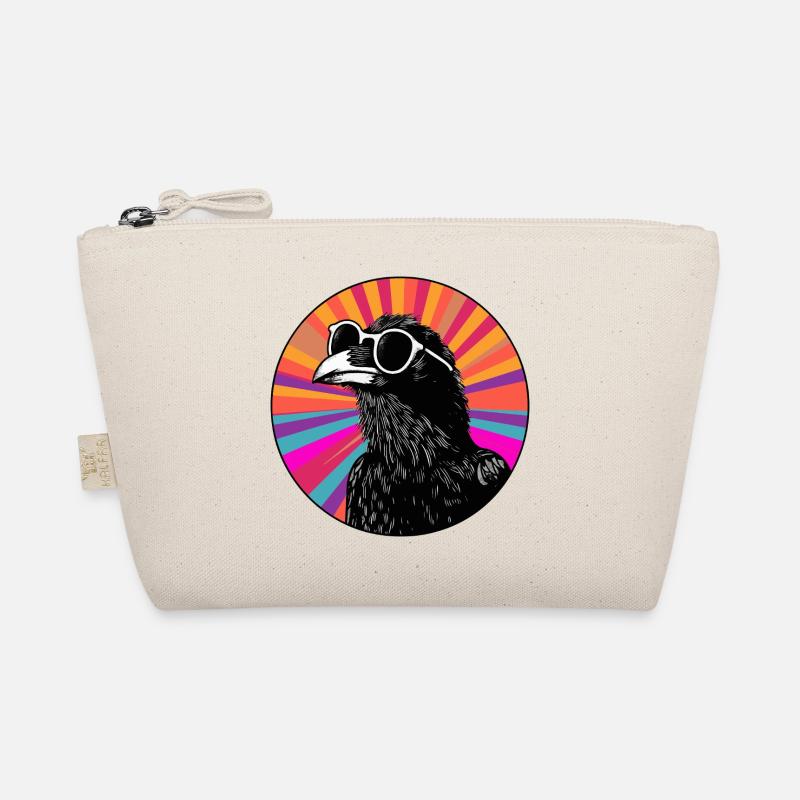 Oiseau avec lunettes de soleil et dégradé Trousse biologique