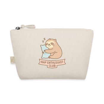 Sleeping raccoon illustration - Organic Pouch - nature - Front