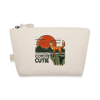 Coyote cutie - Bio-Täschchen - Natur - Vorne