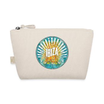 Ibiza Flow Sonnenaufgang Design - Bio-Täschchen - Natur - Vorne