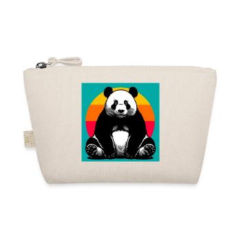Panda - Bio-Täschchen - Natur - Vorne