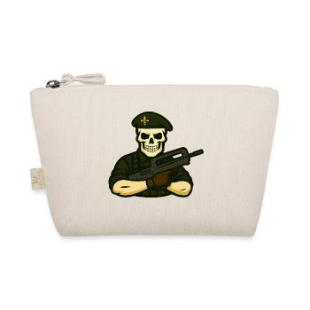 Foreign Skull-dier - Organic Pouch - nature - Front