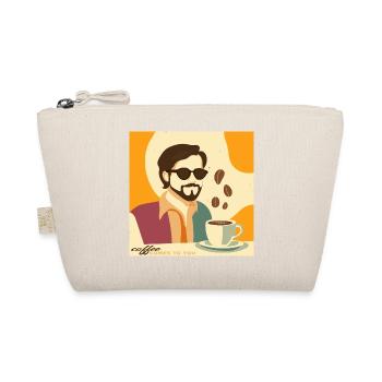 Coffee vintage / retro Poster - Organic Pouch - nature - Front