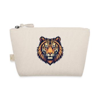 Majestätischer Tigerkopf Illustration - Bio-Täschchen - Natur - Vorne
