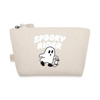 Spooky Rider Skater Design - Bio-Täschchen - Natur - Vorne
