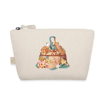 Glockenform In der Weihnachtsbäckerei Weihnachten - Bio-Täschchen - Natur - Vorne