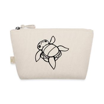 Tortue renversée sur le dos, côté impuissant, mignonne - Trousse biologique - nature - Devant