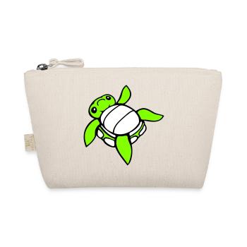 Tortue renversée sur le dos, côté impuissant, mignonne - Trousse biologique - nature - Devant