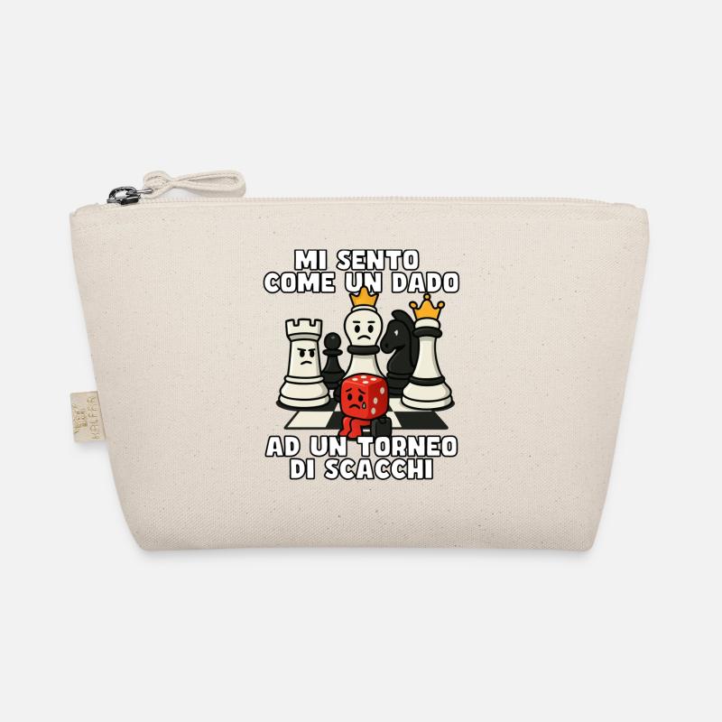 Like a Checkered Dice Organic Pouch