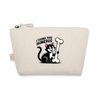 J’ai trouvé l’huméreux - Cat Lover Design - Trousse biologique - nature - Devant
