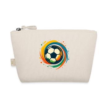 Art du football tourbillon de couleur - Trousse biologique - nature - Devant