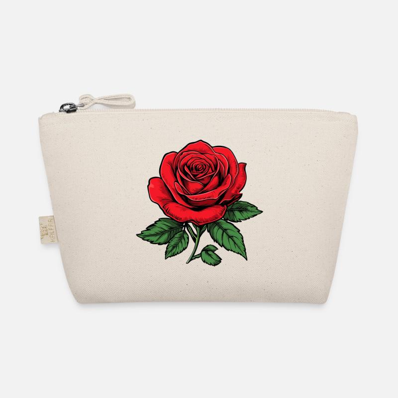 Rose  Bio-Täschchen