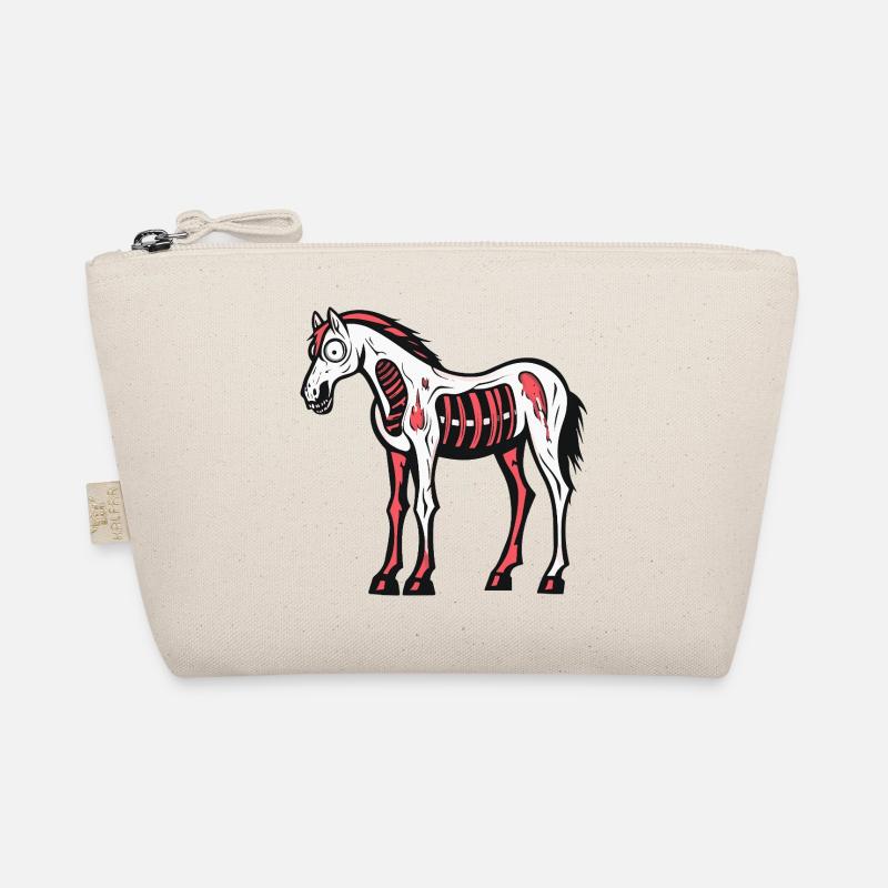 Pferd Halloween Comic Lustig Bio-Täschchen