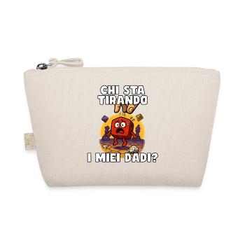 Who rolls my dice? Help. - Organic Pouch - nature - Front
