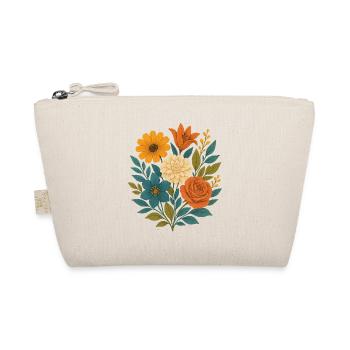 Water-coloured bouquet of flowers - Organic Pouch - nature - Front