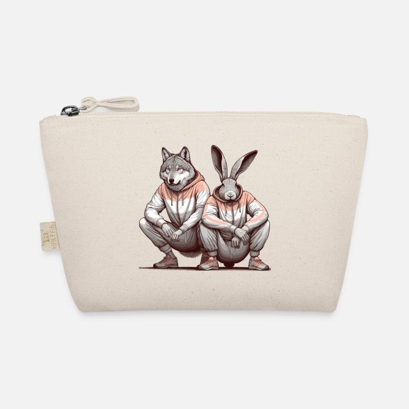 Squat slave Squat russe Lièvre et loup Cadeau Trousse biologique