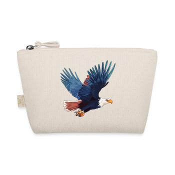 White-tailed eagle in flight - Organic Pouch - nature - Front