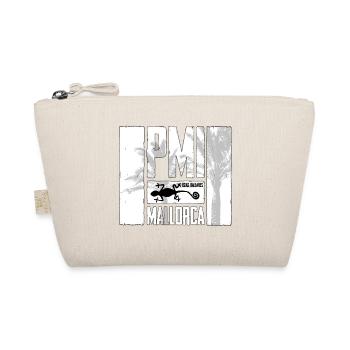 Mallorca PMI palm tree logo - Organic Pouch - nature - Front