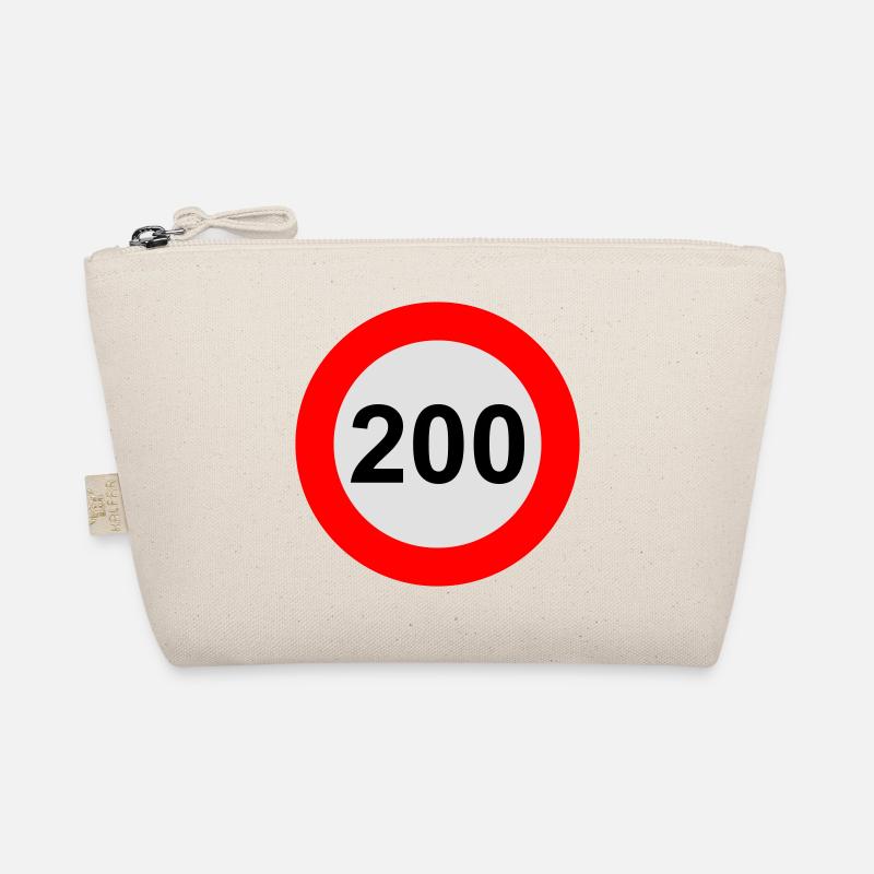 Speed limit 200 km/h Organic Pouch