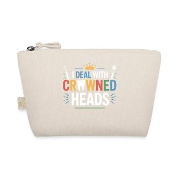 Dental Crown Precision Craft For Lab Technician - Organic Pouch - nature - Front