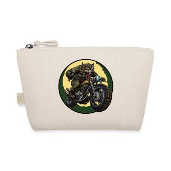 Motard loup-garou au clair de lune - Trousse biologique - nature - Devant