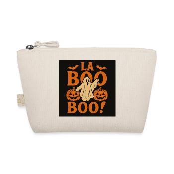 La Boo Boo Halloween Ghost - Organic Pouch - nature - Front