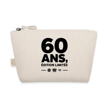 60 Jahre limitierte Auflage - Bio-Täschchen - Natur - Vorne
