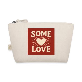 ❤️ Some Love Design – Love, Inspiration & Retro S - Organic Pouch - nature - Front
