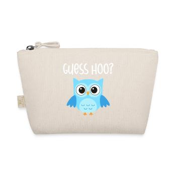 Eule Guess Hoo - Bio-Täschchen - Natur - Vorne
