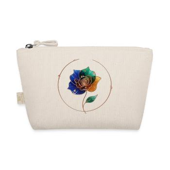 Flower Ring Colour Play - Organic Pouch - nature - Front