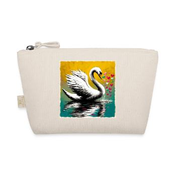 Schwan - Bio-Täschchen - Natur - Vorne