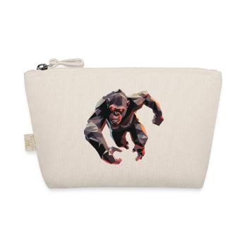 Gorille dans le style low poly - Trousse biologique - nature - Devant