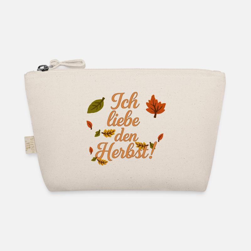 Ich liebe den Herbst Bio-Täschchen