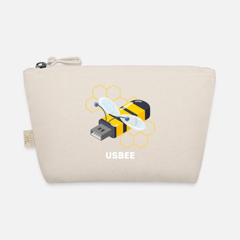 Dessin animé drôle d’abeille USB Trousse biologique