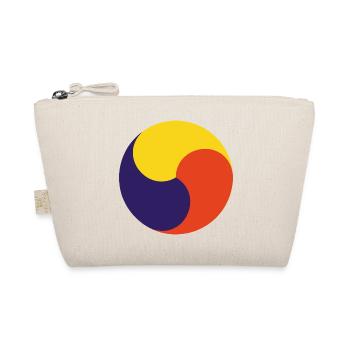 Korea Symbol – Traditional Design - Organic Pouch - nature - Front