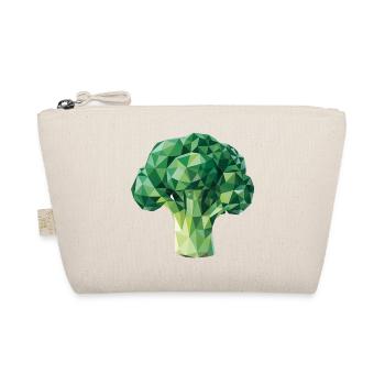 Brokkoli - Cooles Gemüse-Logo - Bio-Täschchen - Natur - Vorne