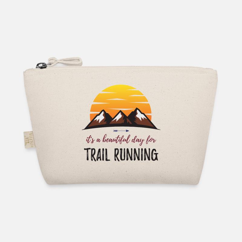It's a Beautiful Day for Trail Running Organic Pouch