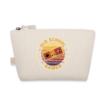 Old School Gamer Sunset Controller Retro Zocker - Trousse biologique - nature - Devant