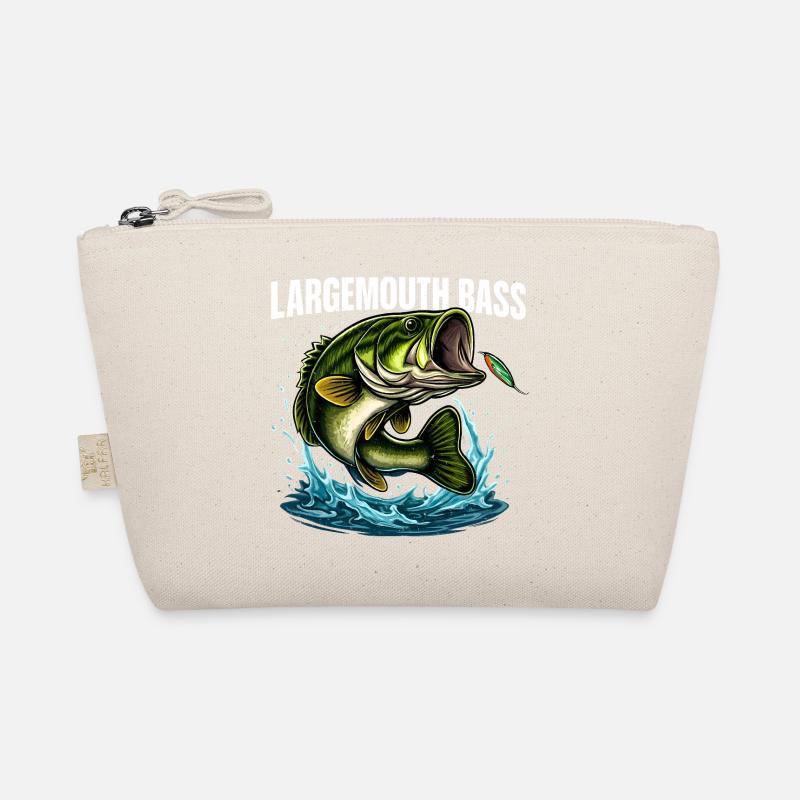 Largemouth Bass Sprung Design Bio-Täschchen
