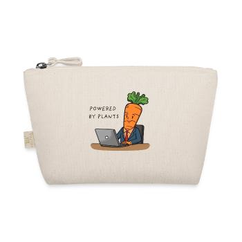 Powered by Plants – Carrot in Suit - Bio-Täschchen - Natur - Vorne