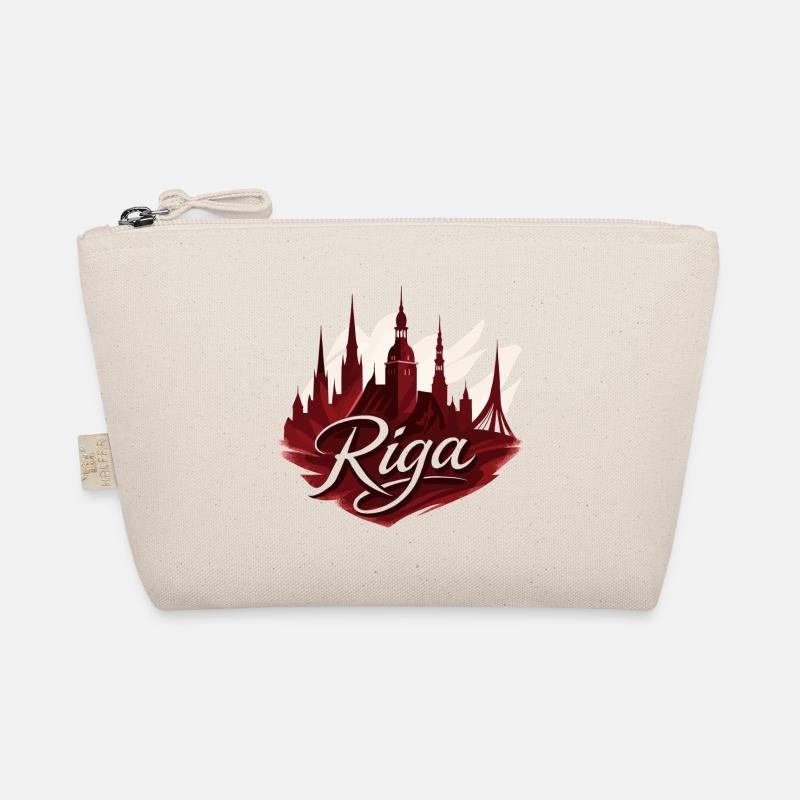 Riga Capital Latvia Baltic Gift Organic Pouch