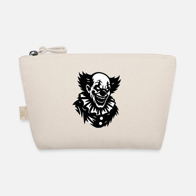 Grimaces de clowns noirs et blancs Trousse biologique