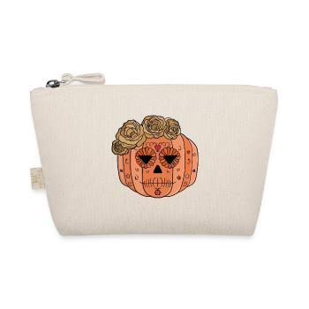 Floral Sugar Skull Visage de citrouille - Trousse biologique - nature - Devant