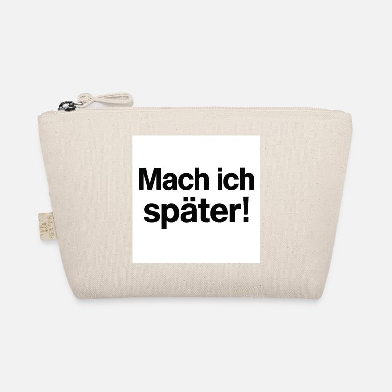 Mach ich später Statement Bio-Täschchen