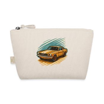 Vintage Muscle Car – Retro Auto Design - Trousse biologique - nature - Devant